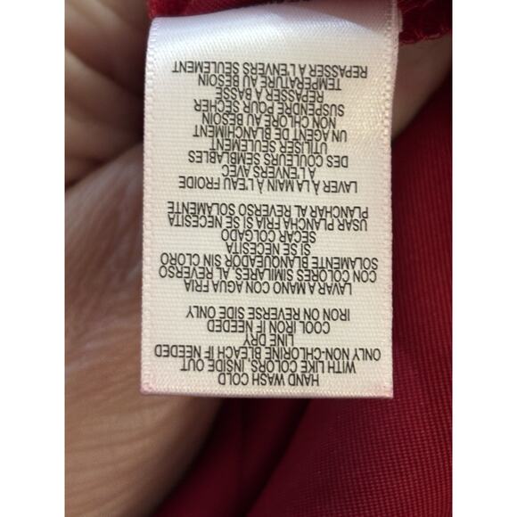 Madison Tara Red Dress With Neck Tie Size 10 MSRP$ 89 - Picture 6 of 12